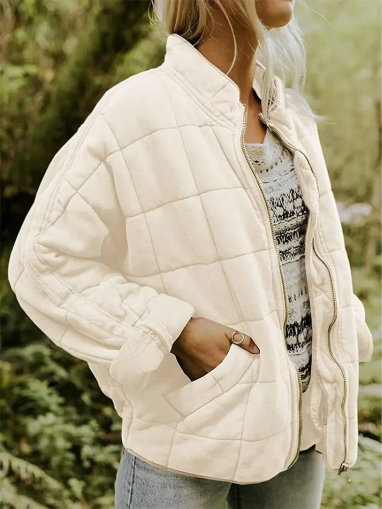 Beatrice | Oversized quilted jacket